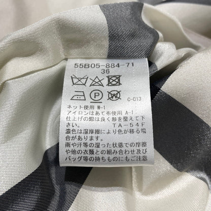 【現状渡し品】【レディース】 BLUE LABEL CRESTBRIDGE ブルーレーベル・クレストブリッジ WOOL COAT 55B05-884-71 ウールコート アウター 169-260915-yo-05-teih サイズ：36 カラー：ライトブルー 万代Net店