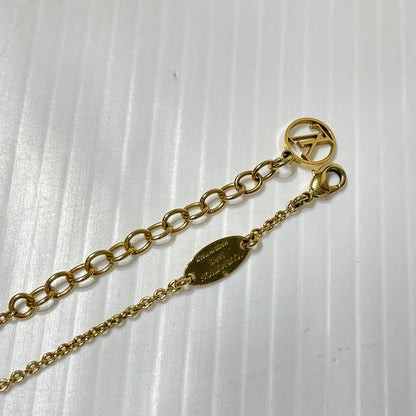 【中古品】【メンズ/レディース】 LOUIS VUITTON ルイ・ヴィトン M61083 エセンシャル Vネックレス アクセサリー 179-260924-yo-05-teih カラー：ゴールド 万代Net店