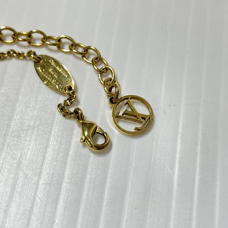 【中古品】【メンズ/レディース】 LOUIS VUITTON ルイ・ヴィトン M61083 エセンシャル Vネックレス アクセサリー 179-260924-yo-05-teih カラー：ゴールド 万代Net店