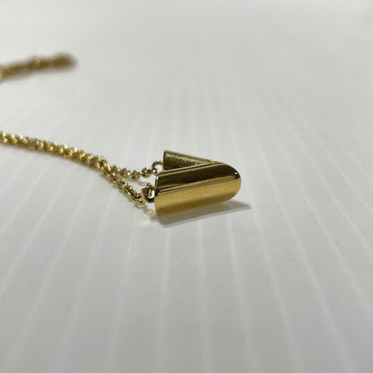 【中古品】【メンズ/レディース】 LOUIS VUITTON ルイ・ヴィトン M61083 エセンシャル Vネックレス アクセサリー 179-260924-yo-05-teih カラー：ゴールド 万代Net店