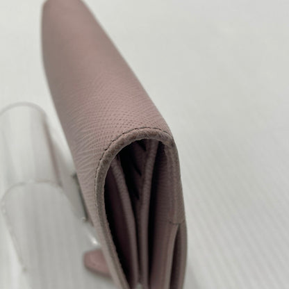 【現状渡し品】【レディース】 PRADA プラダ SAFFIANO TRIANGLE WALLET 1ML050 サフィアーノ トライアングル ウォレット 二つ折り財布 181-260924-yo-06-teih カラー：ピンク 万代Net店