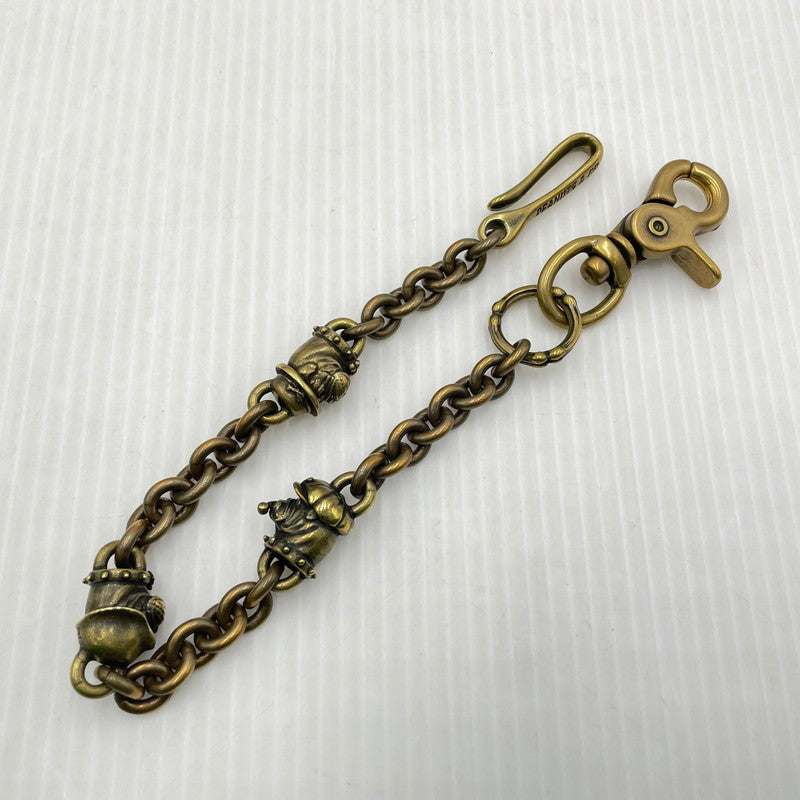 【中古品】【メンズ】 PEANUTS&CO. ピーナッツカンパニー BULL WALLETCHAIN ブルウォレットチェーン アクセサリー 192-260924-yo-07-teih カラー：ゴールド 万代Net店