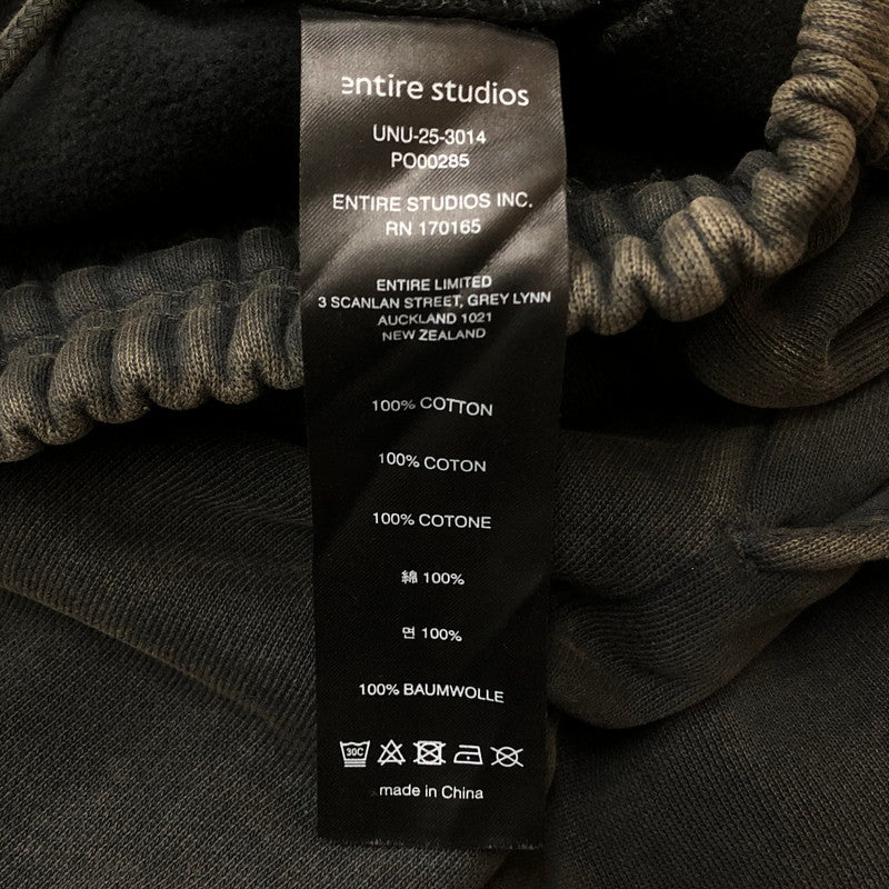 【中古品】【メンズ】 ENTIRE STUDIOS エンタイア スタジオ 25AW FULL SWEAT PANT UNU-25-3014 2025年秋冬 フル スウェット パンツ ボトムス 153-260918-sa-21-teih サイズ：XS カラー：ブラック 万代Net店