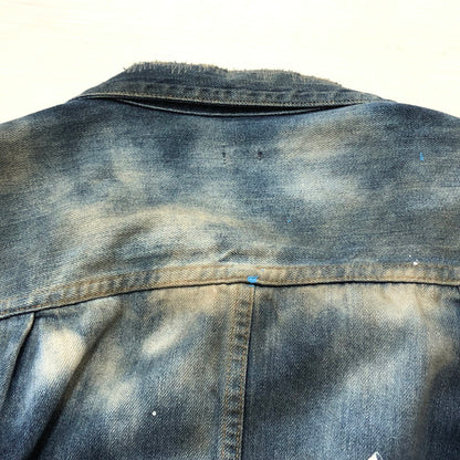【現状渡し品】【メンズ】 SEQUEL シークウェル × FRAGMENT フラグメント 別注コラボ 21AW DENIM JACKET 2021秋冬 デニム ジャケット アウター 142-260918-sa-10-teih サイズ：L カラー：インディゴ 万代Net店