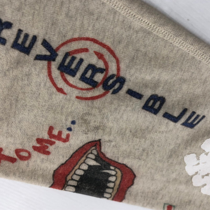 【中古品】【メンズ】 SAINT MICHAEL セント マイケル × DENIM TEARS デニムティアーズ 別注コラボ 22SS GREENAFFITTI HOODIE SM-S22-0000-083 グリーングラフィティ フーディ プルオーバーパーカー 142-260918-sa-15-teih サイズ：XL カラー：総柄 万代Net店
