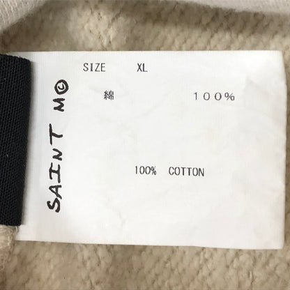 【中古品】【メンズ】 SAINT MICHAEL セント マイケル × DENIM TEARS デニムティアーズ 別注コラボ 22SS GREENAFFITTI HOODIE SM-S22-0000-083 グリーングラフィティ フーディ プルオーバーパーカー 142-260918-sa-15-teih サイズ：XL カラー：総柄 万代Net店