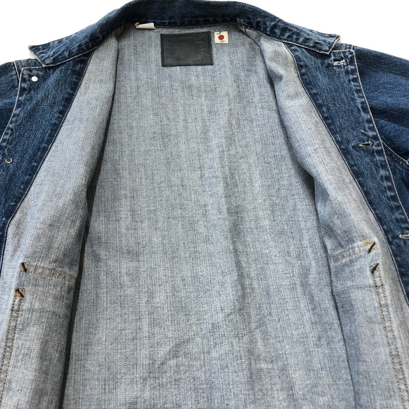 【中古品】【メンズ】 LEVI’S リーバイス UTILITY TRUKER JACKET PC9-A7150-0004 ユーティリティ トラッカー ジャケット アウター 145-260918-sa-14-teih サイズ：L カラー：インディゴ 万代Net店