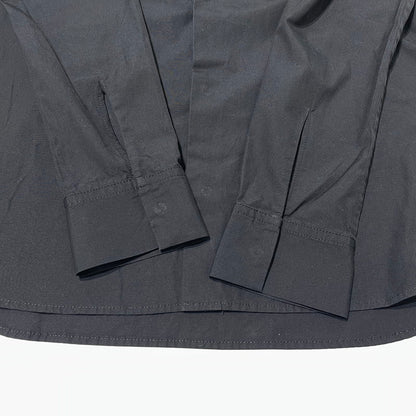 【中古品】【レディース】 YOHJI YAMAMOTO FEMME ヨウジヤマモト ファム LS SHIRT FT-B02-016 ロングスリーブ シャツ 長袖 トップス 168-260918-yo-02-teih サイズ：2 カラー：ブラック 万代Net店