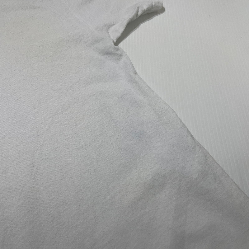 【現状渡し品】【メンズ】 HANES ヘインズ BMW LOGO T-SHIRT ビーエムダブリュー ロゴ Tシャツ 半袖 トップス 145-260918-yo-10-teih サイズ：L カラー：ホワイト 万代Net店
