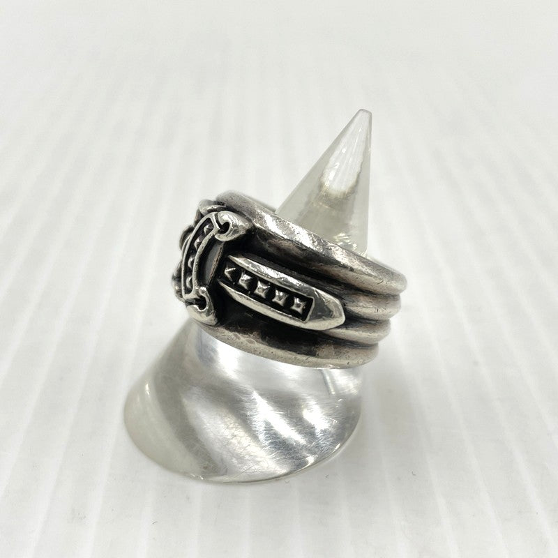 【中古品】【メンズ】 CHROME HEARTS クロムハーツ DAGGER RING ダガー リング 指輪 アクセサリー 190-261027-yo-29-teih カラー：シルバー 15号 万代Net店