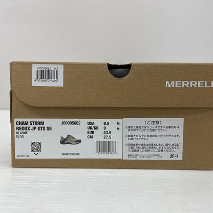 【中古品】【メンズ】 MERRELL メレル CHAM ST RDX JP GTX J00005682 カメレオンストーム リダックス ジャパン ゴアテックス スニーカー 靴 162-261029-yo-14-teih サイズ：27.5cm カラー：オリーブ 万代Net店