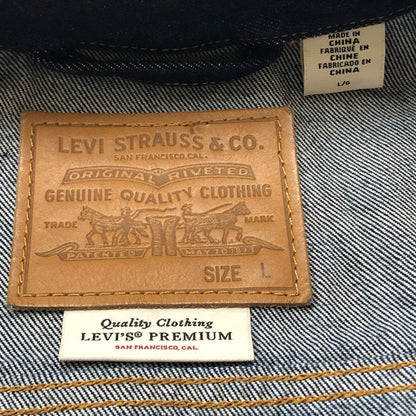 【中古品】【メンズ】 LEVI’S リーバイス 5286 TRUCKER JUCKET TYPE1PC9-0040J-0000 トラッカー ジャケット アウター 145-260918-sa-12-teih サイズ：L カラー：インディゴ 万代Net店