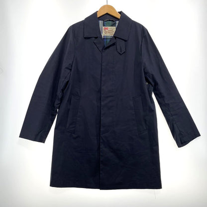 【中古品】【メンズ】 TRADITIONAL WEATHERWEAR トラディショナルウェザーウェア SOUTIEN COLLAR COAT G161APFCO0004DB ステンカラー コート ライトアウター 145-260918-yo-05-teih サイズ：38 カラー：ネイビー 万代Net店