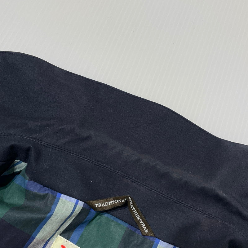 【中古品】【メンズ】 TRADITIONAL WEATHERWEAR トラディショナルウェザーウェア SOUTIEN COLLAR COAT G161APFCO0004DB ステンカラー コート ライトアウター 145-260918-yo-05-teih サイズ：38 カラー：ネイビー 万代Net店