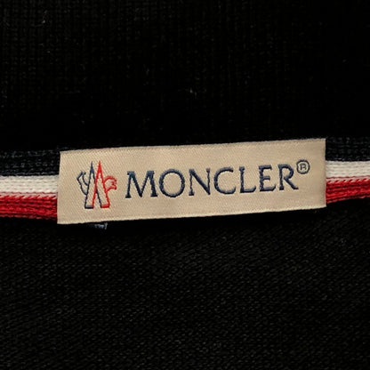 【中古品】【メンズ】 MONCLER モンクレール S/S POLO SHIRT D10918345600 84556 ショートスリーブ ポロ シャツ 半袖 トップス 141-260918-sa-17-teih サイズ：M カラー：ブラック 万代Net店