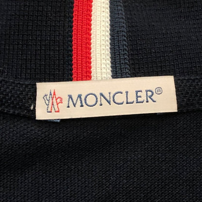 【中古品】【メンズ】 MONCLER モンクレール S/S POLO SHIRT D20918306200-84556 ショートスリーブ ポロ シャツ 半袖 トップス 141-260918-sa-18-teih サイズ：M カラー：ブラック 万代Net店