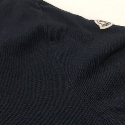 【中古品】【メンズ】 MONCLER モンクレール S/S POLO SHIRT D20918306200-84556 ショートスリーブ ポロ シャツ 半袖 トップス 141-260918-sa-18-teih サイズ：M カラー：ブラック 万代Net店