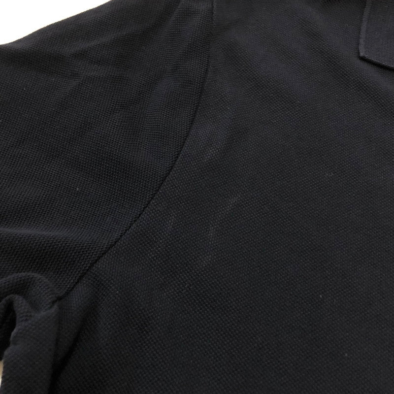【中古品】【メンズ】 MONCLER モンクレール S/S POLO SHIRT D20918306200-84556 ショートスリーブ ポロ シャツ 半袖 トップス 141-260918-sa-18-teih サイズ：M カラー：ブラック 万代Net店