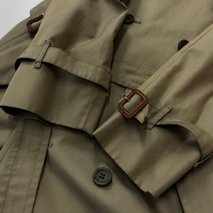 【中古品】【レディース】 BURBERRY'S バーバリーズ 90’s TRENCH COAT 90年代 トレンチ コート アウター 168-260918-sa-02-teih サイズ：160 カラー：BEIGE 万代Net店