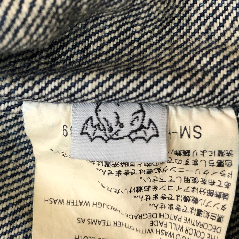 【現状渡し品】【メンズ】 SAINTMICHAEL セントマイケル × BERBERJIN ベルベルジン 別注コラボ 25SS DENIM JACKET SM-HR8-0000-C39 2025年春夏 デニム ジャケット アウター 142-260918-sa-01-teih サイズ：M カラー：INDIGO 万代Net店