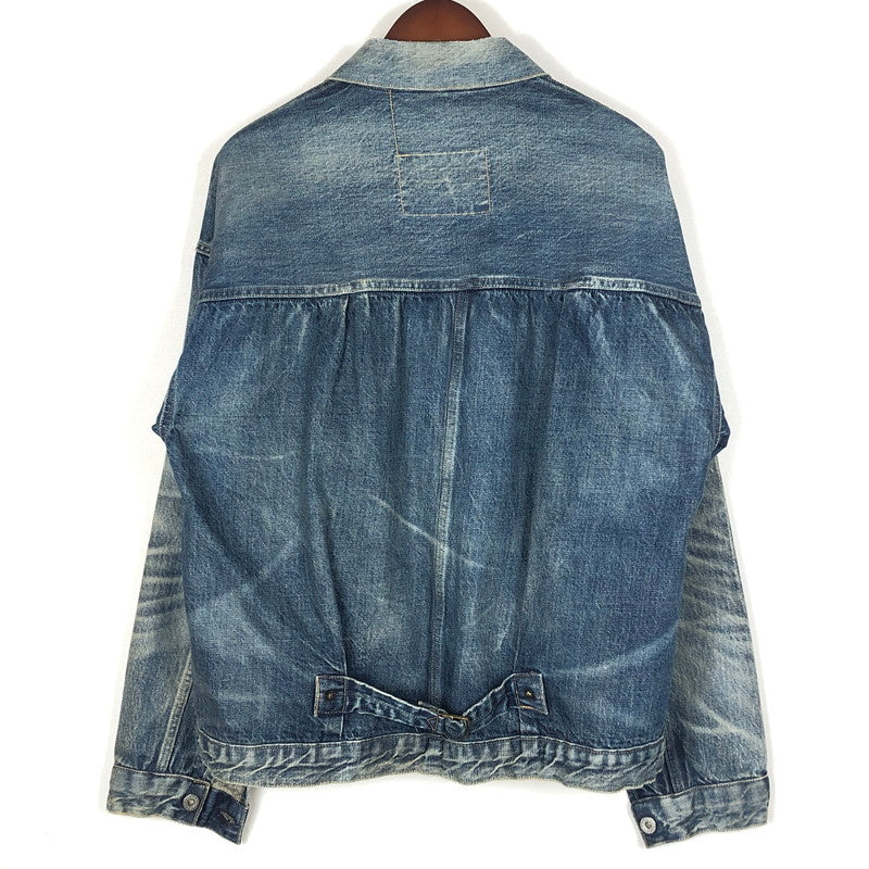 【現状渡し品】【メンズ】 SAINTMICHAEL セントマイケル × BERBERJIN ベルベルジン 別注コラボ 25SS DENIM JACKET SM-HR8-0000-C39 2025年春夏 デニム ジャケット アウター 142-260918-sa-01-teih サイズ：M カラー：INDIGO 万代Net店