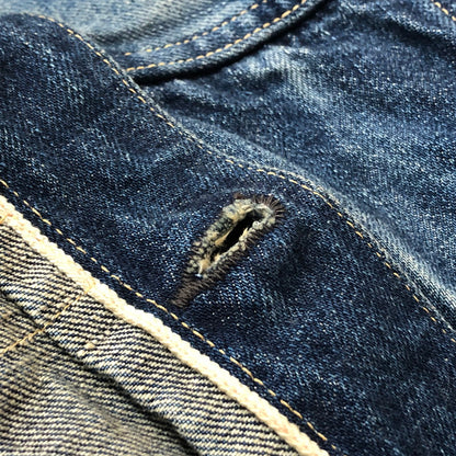【現状渡し品】【メンズ】 SAINTMICHAEL セントマイケル × BERBERJIN ベルベルジン 別注コラボ 25SS DENIM JACKET SM-HR8-0000-C39 2025年春夏 デニム ジャケット アウター 142-260918-sa-01-teih サイズ：M カラー：INDIGO 万代Net店