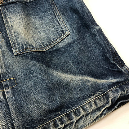 【現状渡し品】【メンズ】 SAINTMICHAEL セントマイケル × BERBERJIN ベルベルジン 別注コラボ 25SS DENIM JACKET SM-HR8-0000-C39 2025年春夏 デニム ジャケット アウター 142-260918-sa-01-teih サイズ：M カラー：INDIGO 万代Net店