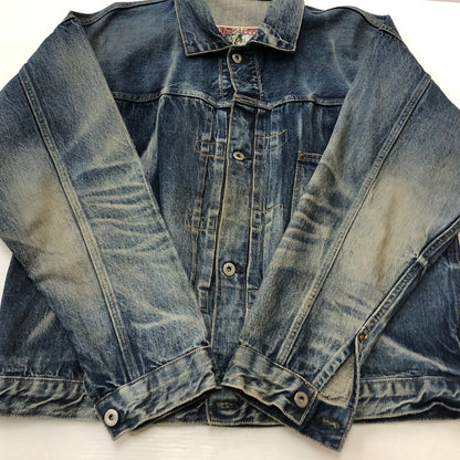 【現状渡し品】【メンズ】 SAINTMICHAEL セントマイケル × BERBERJIN ベルベルジン 別注コラボ 25SS DENIM JACKET SM-HR8-0000-C39 2025年春夏 デニム ジャケット アウター 142-260918-sa-01-teih サイズ：M カラー：INDIGO 万代Net店