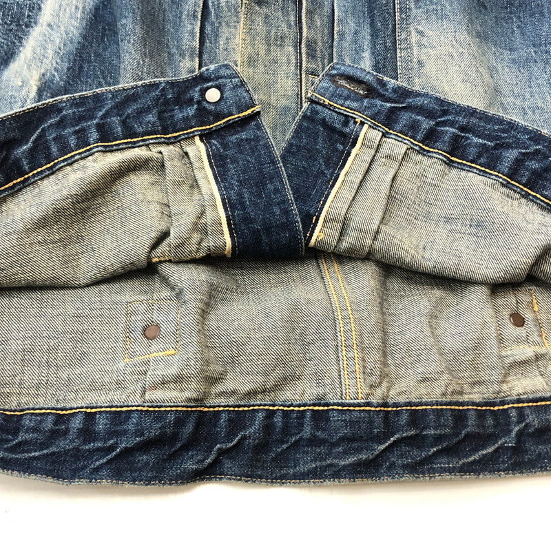 【現状渡し品】【メンズ】 SAINTMICHAEL セントマイケル × BERBERJIN ベルベルジン 別注コラボ 25SS DENIM JACKET SM-HR8-0000-C39 2025年春夏 デニム ジャケット アウター 142-260918-sa-01-teih サイズ：M カラー：INDIGO 万代Net店