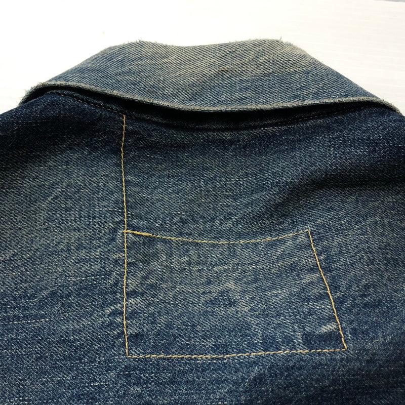 【現状渡し品】【メンズ】 SAINTMICHAEL セントマイケル × BERBERJIN ベルベルジン 別注コラボ 25SS DENIM JACKET SM-HR8-0000-C39 2025年春夏 デニム ジャケット アウター 142-260918-sa-01-teih サイズ：M カラー：INDIGO 万代Net店
