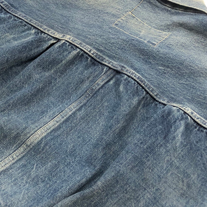 【現状渡し品】【メンズ】 SAINTMICHAEL セントマイケル × BERBERJIN ベルベルジン 別注コラボ 25SS DENIM JACKET SM-HR8-0000-C39 2025年春夏 デニム ジャケット アウター 142-260918-sa-01-teih サイズ：M カラー：INDIGO 万代Net店