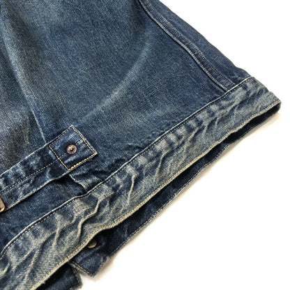 【現状渡し品】【メンズ】 SAINTMICHAEL セントマイケル × BERBERJIN ベルベルジン 別注コラボ 25SS DENIM JACKET SM-HR8-0000-C39 2025年春夏 デニム ジャケット アウター 142-260918-sa-01-teih サイズ：M カラー：INDIGO 万代Net店