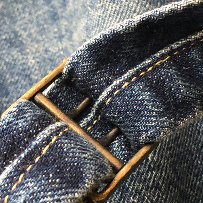【現状渡し品】【メンズ】 SAINTMICHAEL セントマイケル × BERBERJIN ベルベルジン 別注コラボ 25SS DENIM JACKET SM-HR8-0000-C39 2025年春夏 デニム ジャケット アウター 142-260918-sa-01-teih サイズ：M カラー：INDIGO 万代Net店