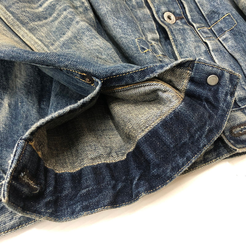 【現状渡し品】【メンズ】 SAINTMICHAEL セントマイケル × BERBERJIN ベルベルジン 別注コラボ 25SS DENIM JACKET SM-HR8-0000-C39 2025年春夏 デニム ジャケット アウター 142-260918-sa-01-teih サイズ：M カラー：INDIGO 万代Net店