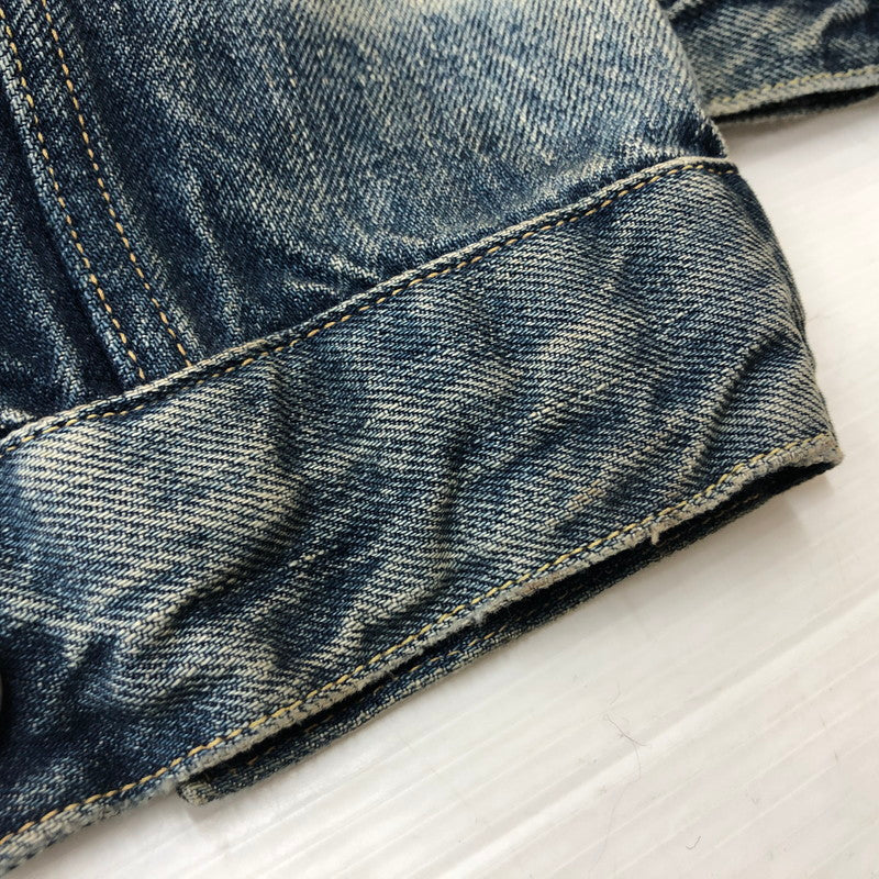 【現状渡し品】【メンズ】 SAINTMICHAEL セントマイケル × BERBERJIN ベルベルジン 別注コラボ 25SS DENIM JACKET SM-HR8-0000-C39 2025年春夏 デニム ジャケット アウター 142-260918-sa-01-teih サイズ：M カラー：INDIGO 万代Net店