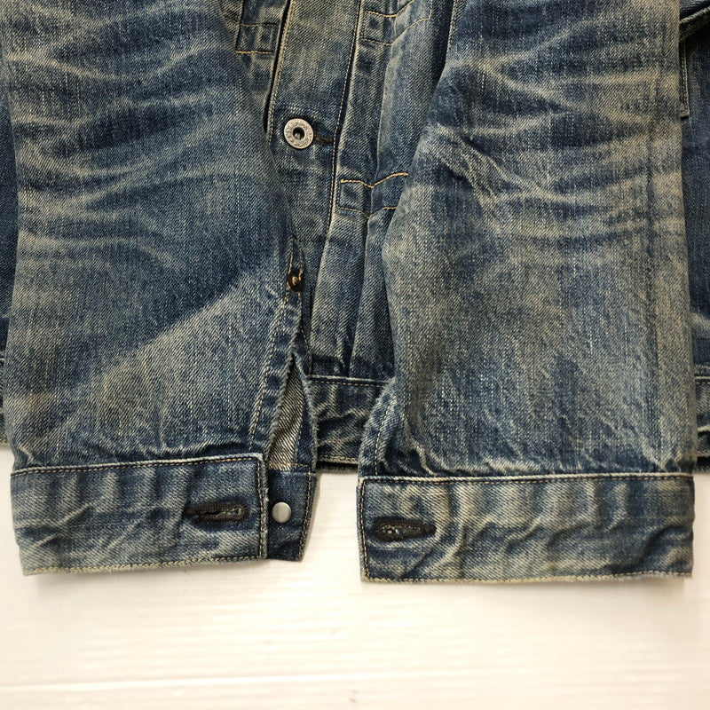【現状渡し品】【メンズ】 SAINTMICHAEL セントマイケル × BERBERJIN ベルベルジン 別注コラボ 25SS DENIM JACKET SM-HR8-0000-C39 2025年春夏 デニム ジャケット アウター 142-260918-sa-01-teih サイズ：M カラー：INDIGO 万代Net店