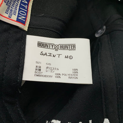 【中古品】【メンズ】 SAINT Mxxxxxx セントマイケル × BOUNTY HUNTER バウンティーハンター 別注 コラボ BH CAP SAINTY HUNTER SM-MK8-0000-C35 キャップ セインティ ハンター 帽子 185-260926-ko-10-teih サイズ：OS カラー：ブラック系 万代Net店