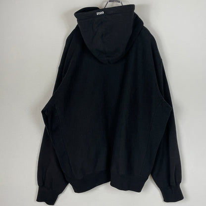【中古品】【メンズ】 SUPREME シュプリーム 23AW BOXLOGO HOODED SWEAT SHIRT 2023年秋冬 ボックス ロゴ フーディ スウェット 長袖 トップス 149-260919-sa-21-teih サイズ：L カラー：ブラック 万代Net店
