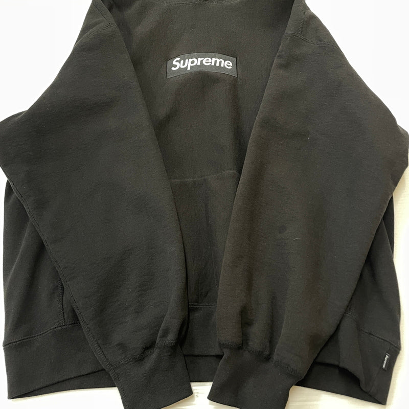 【中古品】【メンズ】 SUPREME シュプリーム 23AW BOXLOGO HOODED SWEAT SHIRT 2023年秋冬 ボックス ロゴ フーディ スウェット 長袖 トップス 149-260919-sa-21-teih サイズ：L カラー：ブラック 万代Net店