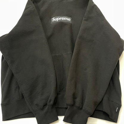 【中古品】【メンズ】 SUPREME シュプリーム 23AW BOXLOGO HOODED SWEAT SHIRT 2023年秋冬 ボックス ロゴ フーディ スウェット 長袖 トップス 149-260919-sa-21-teih サイズ：L カラー：ブラック 万代Net店