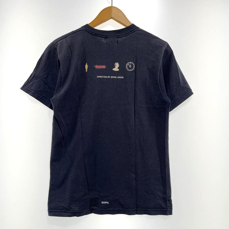 【中古品】【メンズ】 SOPHNET. ソフネット BEING JOHN MAIKOVICH S/S T-SHIRT マルコヴィッチの穴 ショートスリーブ Tシャツ 半袖 トップス 142-260918-yo-12-teih サイズ：S カラー：ネイビー 万代Net店