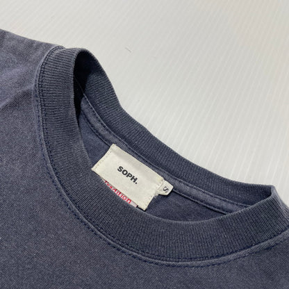 【中古品】【メンズ】 SOPHNET. ソフネット BEING JOHN MAIKOVICH S/S T-SHIRT マルコヴィッチの穴 ショートスリーブ Tシャツ 半袖 トップス 142-260918-yo-12-teih サイズ：S カラー：ネイビー 万代Net店