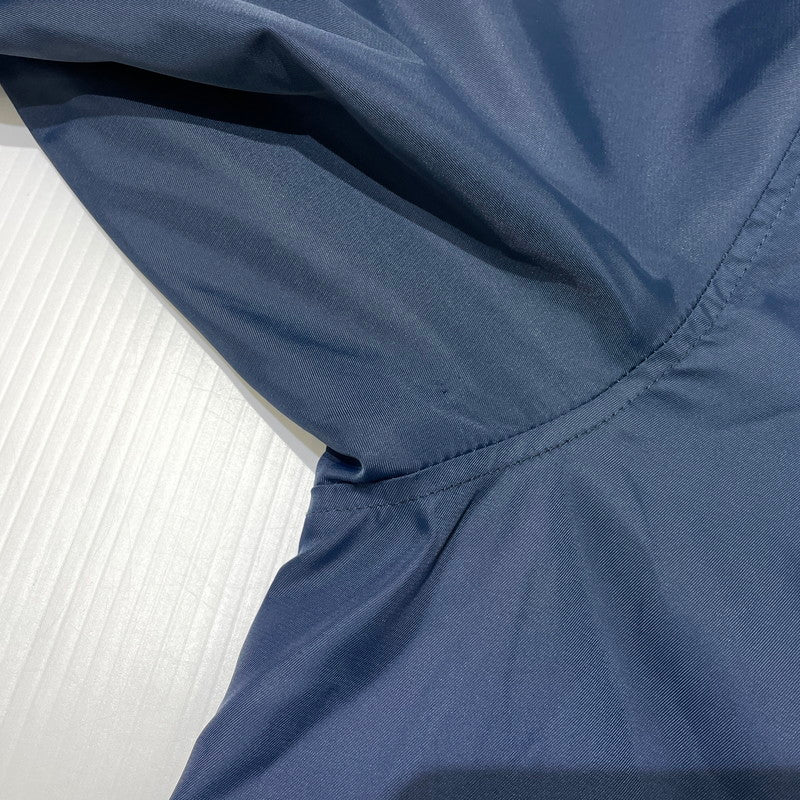【中古品】【メンズ】 A BATHING APE アベイシングエイプ NYLON COACH JACKET 001GDD201001X ナイロン コーチジャケット ライトアウター 142-260918-yo-03-teih サイズ：L カラー：ネイビー 万代Net店
