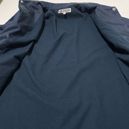 【中古品】【メンズ】 A BATHING APE アベイシングエイプ NYLON COACH JACKET 001GDD201001X ナイロン コーチジャケット ライトアウター 142-260918-yo-03-teih サイズ：L カラー：ネイビー 万代Net店