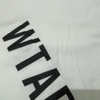 【中古品】【メンズ】 WTAPS ダブルタップス 24SS SIGN COTTON TEE サイン コットン Tシャツ 半袖 トップス 142-260918-yo-11-teih サイズ：X04 カラー：ホワイト 万代Net店