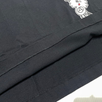 【中古品】【メンズ】 HUMAN MADE ヒューマンメイド × GIRL DONT CRY ガールズ ドント クライ 別注コラボ VICK T-SHIRT ヴィック Tシャツ 半袖 トップス 142-260918-yo-14-teih サイズ：XL カラー：ブラック 万代Net店