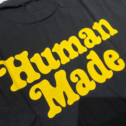 【中古品】【メンズ】 HUMAN MADE ヒューマンメイド × GIRL DONT CRY ガールズ ドント クライ 別注コラボ VICK T-SHIRT ヴィック Tシャツ 半袖 トップス 142-260918-yo-14-teih サイズ：XL カラー：ブラック 万代Net店