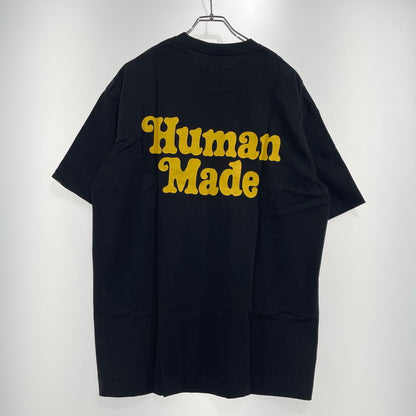 【中古品】【メンズ】 HUMAN MADE ヒューマンメイド × GIRL DONT CRY ガールズ ドント クライ 別注コラボ VICK T-SHIRT ヴィック Tシャツ 半袖 トップス 142-260918-yo-14-teih サイズ：XL カラー：ブラック 万代Net店