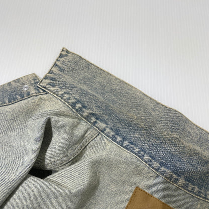 【中古品】【メンズ】 ALOND アラウンド SIDE ZIP DENIM JACKET サイドジップ デニム ジャケット ライトアウター 142-260918-yo-01-teih サイズ：L カラー：インディゴ 万代Net店
