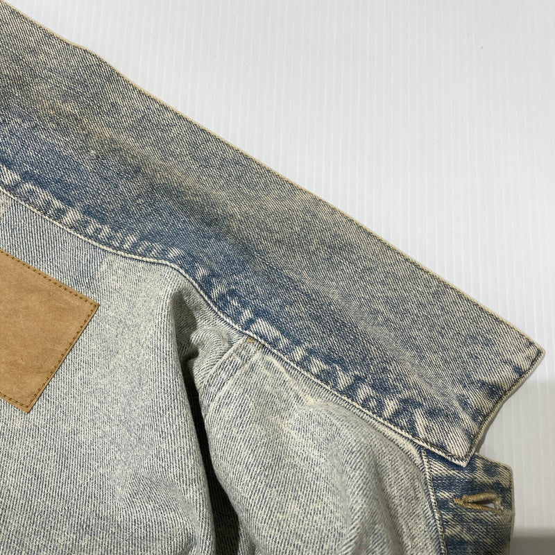 【中古品】【メンズ】 ALOND アラウンド SIDE ZIP DENIM JACKET サイドジップ デニム ジャケット ライトアウター 142-260918-yo-01-teih サイズ：L カラー：インディゴ 万代Net店